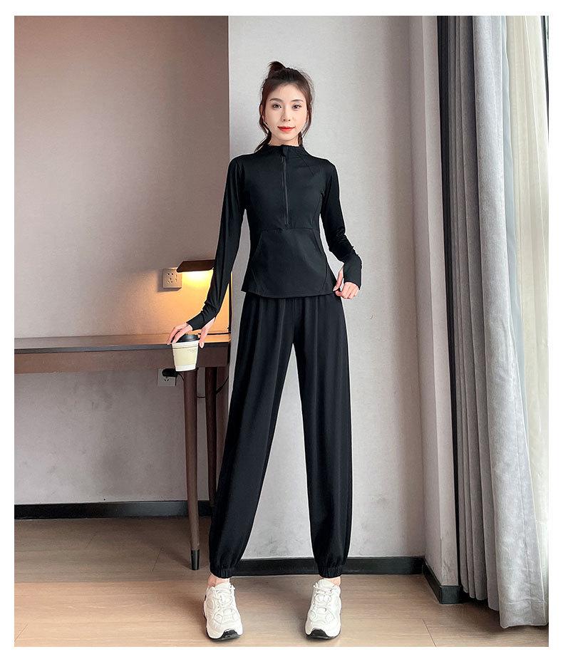 Женский спортивный комплект 2024 года с быстрой сушкой: Утренняя пробежка, Пеший туризм, Йога и Фитнес-наряд