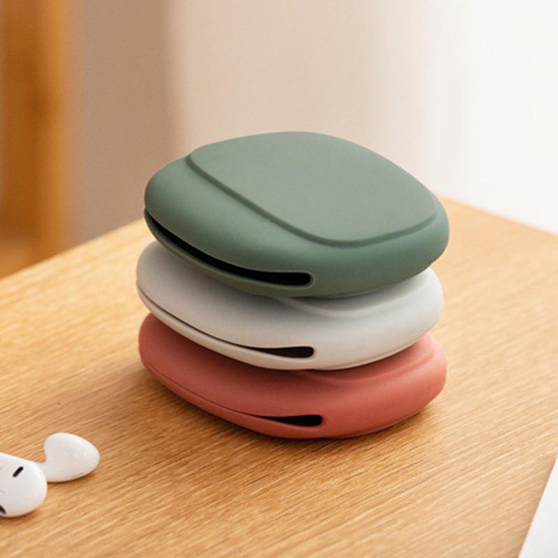 Силиконовый мешок для хранения, Мешок для хранения кабелей для передачи данных, Многофункциональная и удобная коробка для хранения наушников и зарядных устройств