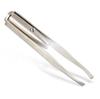 Stainless Steel Makeup LED Light Slant Tip Hair Removal Eyelashes Eyebrow Tweezers Makeup Tool with Battery
