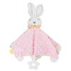 Baby Security Blanket Toxic Free Soft Cute Stuffed Rabbit Infant Nursery Towel Toy for Crib Baby