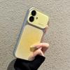 Розовый градиентный чехол для телефона с блестками для iPhone 17 Pro Max и 16 Pro