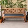 Outdoor Waterproof Fabric 2 Seater Bench Pad Garden Furniture Seat Cushion