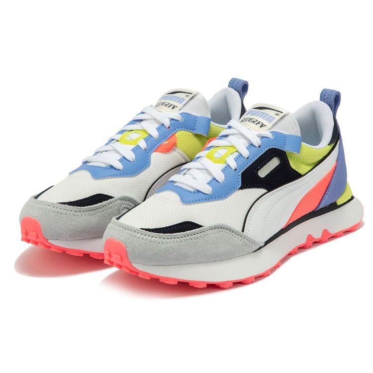 Puma Кроссовки Rider FV Future Vintage - Белые Электро Фиолетовые Унисекс 387672-07