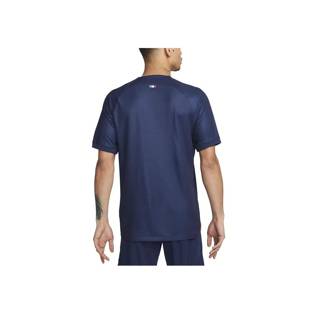 Nike Домашняя футболка PSG Stadium Dri-FIT Midnight Navy/University Красные мужские футболки Синие DX2694-411