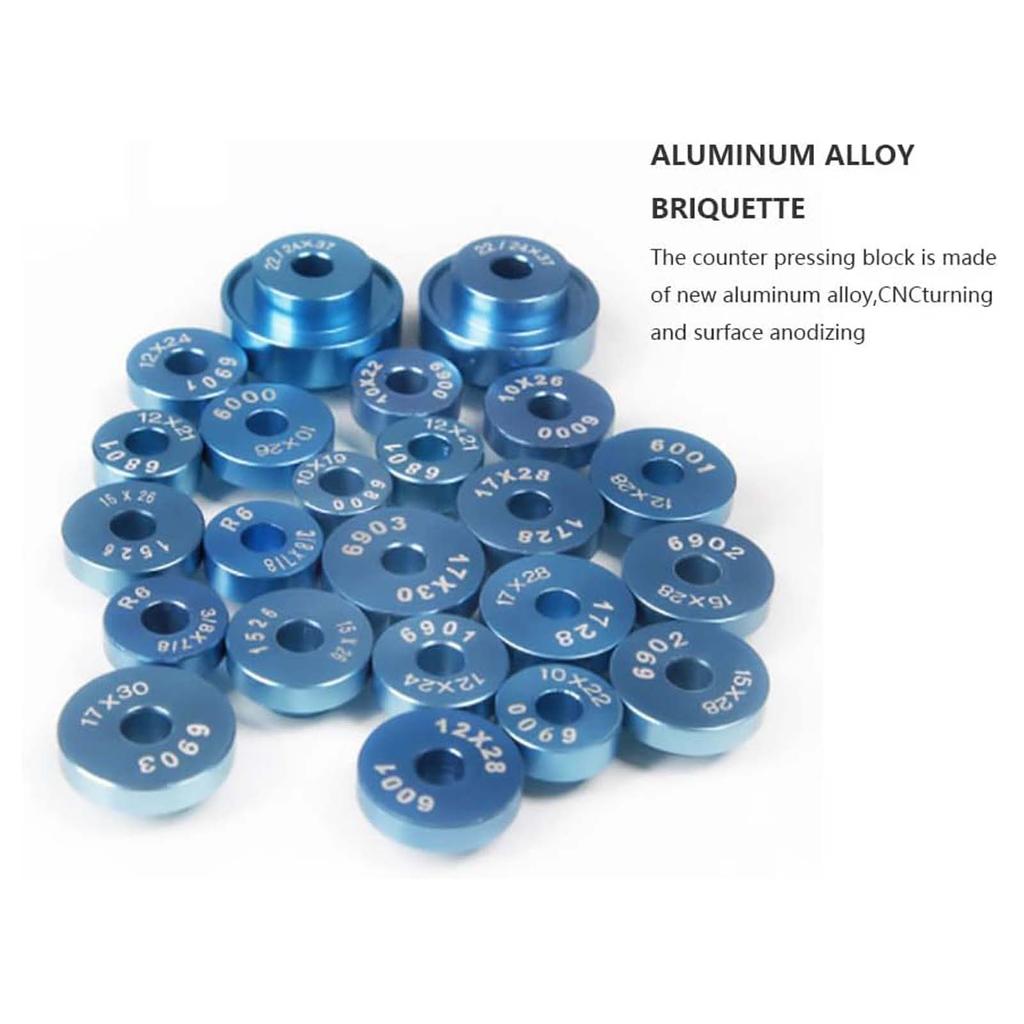 Bicycle Hub Bearing Press Kit Turning Point for Wheels Hub Universal Cycle Bearing Press Set Assembly Tool for Bicycle Repair