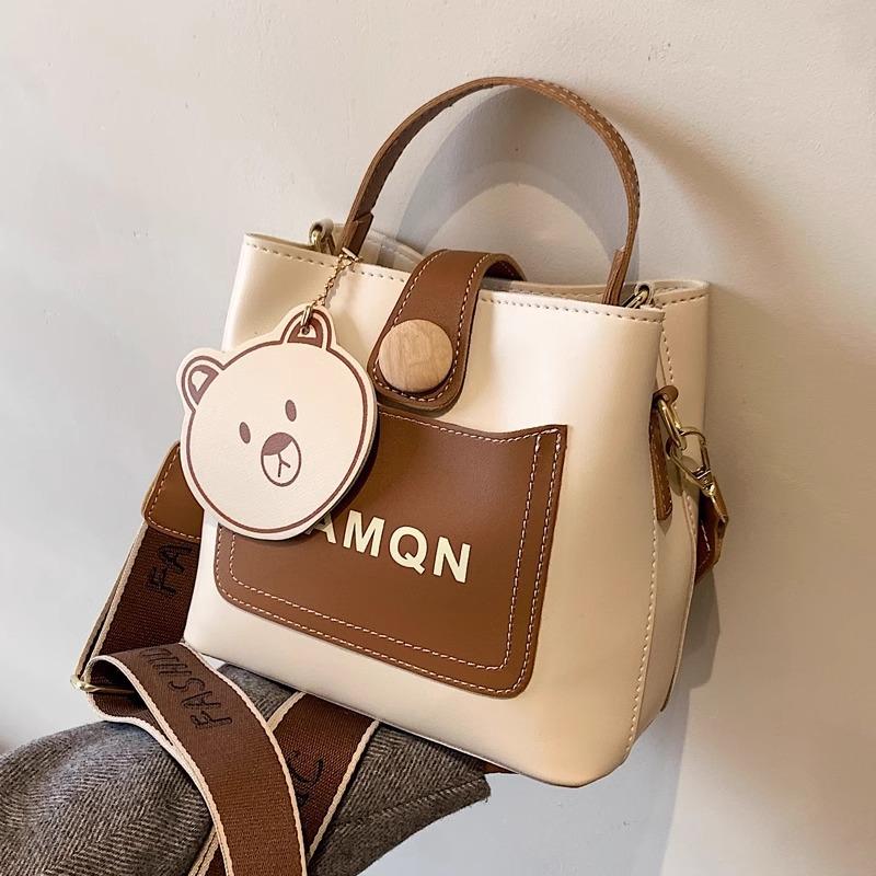 This Year, the Popular Small Bag Ladies 2025 New Trendy High-end Bucket Bag Fashion Handbag Versatile Messenger Bag