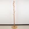 Solid Wood Tree-Shaped Coat Rack for Clothes and Accessories