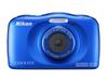 Nikon Digital Camera COOLPIX W150 Waterproof W150BL Coolpix Blue