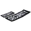 2 Pack Large Security Vest Small Security Badge Officer Patch Security Patches  Jacket