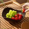 3pcs/set Japanese Style Dining Plate Plastic Dessert Tray Salad Bowl  Desktop Display