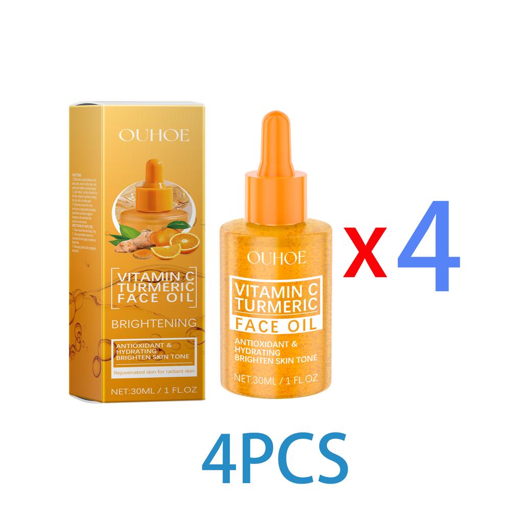 30ml Vitamin C Brightening Serum with Turmeric Extract Niacinamide Face Moisturizer Hydrating Glow Booster for Even Skin Tone
