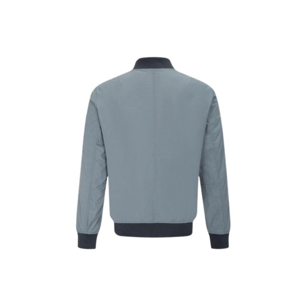 Calvin Klein Jackets Men's Gray Baseball Collar Moderate Other J323578-PN6