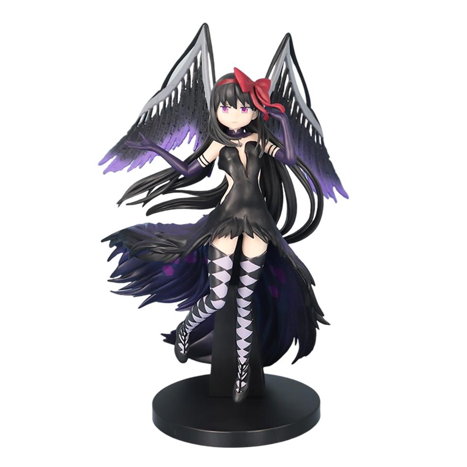 Фигурка Puella Magi Madoka Magica Мадока Саяка Стопор для лапши Сидящая ПВХ Аниме Коллекционная модель Декор для стола Подарок для фанатов аниме