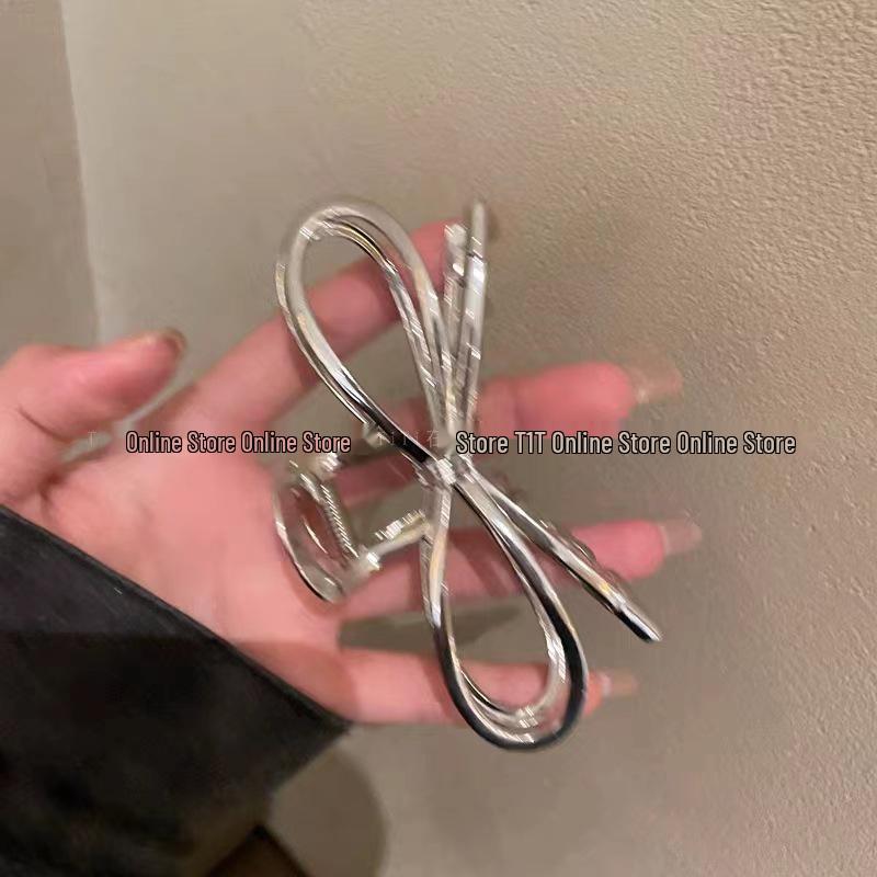 Премиальная металлическая заколка для волос «Акула» для женщин - Большая летняя заколка для волос, Уникальный дизайн