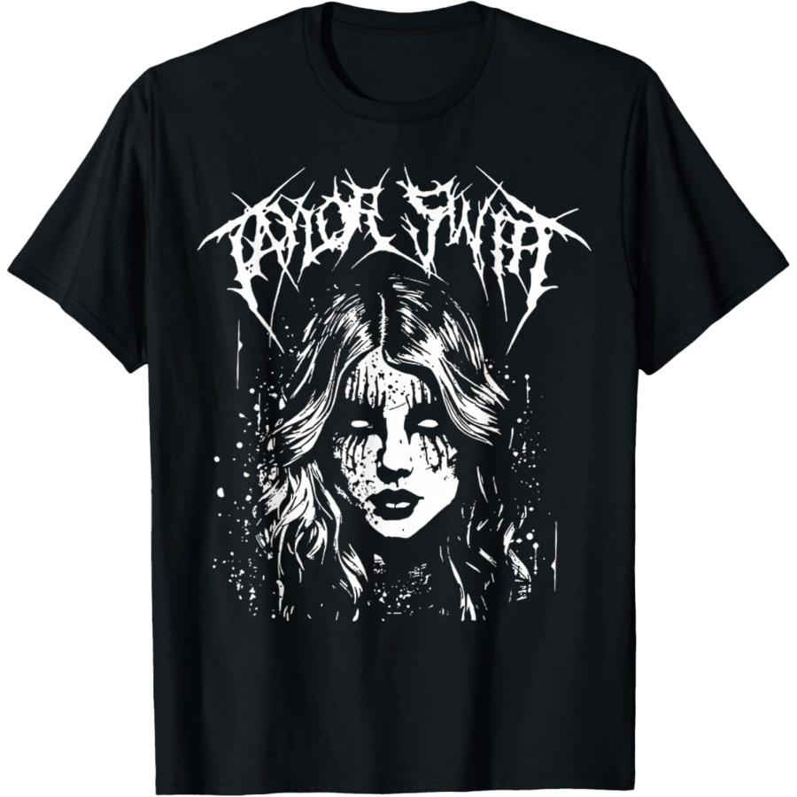 WKqvqWkTo Футболка с принтом Heavy Metal Taylor Birthday Girl