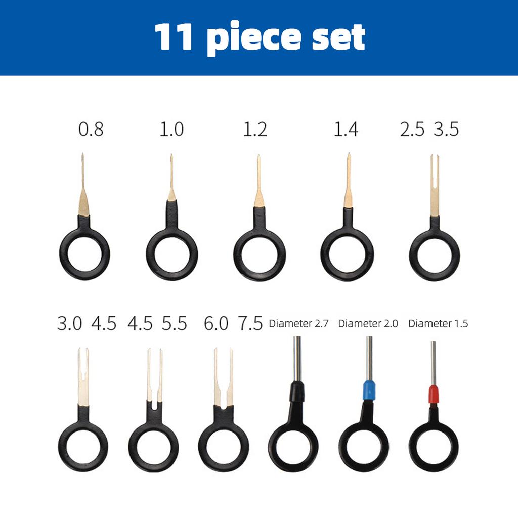 Набор инструментов для извлечения клемм 41 шт. Инструмент для распиновки Электрический разъем Инструмент для извлечения пинов Экстрактор пинов Инструмент для извлечения клемм Se