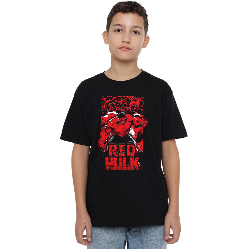 Captain America: Brave New World Childrens/Kids Red Hulk Comic T-Shirt