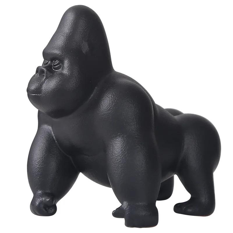 Аксессуары для чайной церемонии, креативный чайный чайный столик для домашних животных, керамический чайный столик в стиле кунг-фу, алмазный персонализированный чайный сервиз, украшение