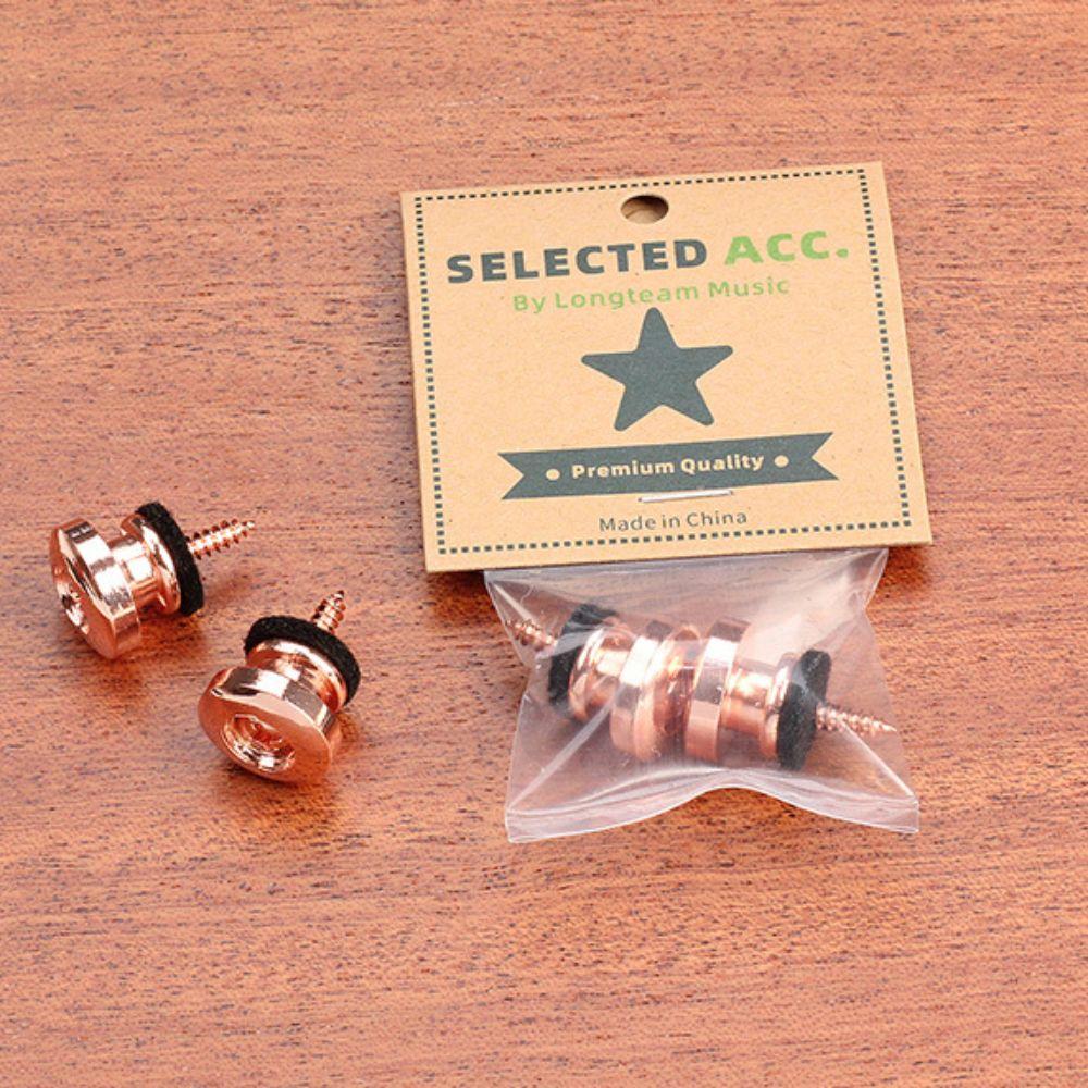 2шт железные кнопки для ремня гитары противоскользящие замки для ремня гитары штифты для конца ремня гитары гитарист