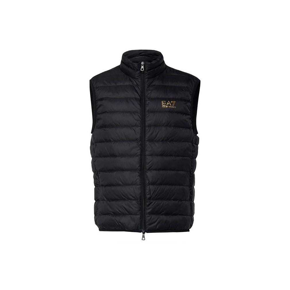 Emporio Armani Стеганый жилет с принтом логотипа 8NPQ06-PNGPZ-0208
