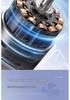 Portable USB Desktop Fan: Handheld, Five-Speed, Silent, Digital Display for Dorm & Outdoor Use