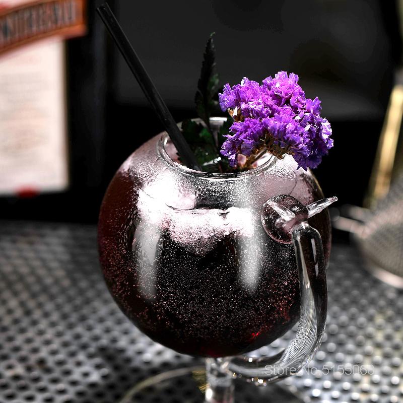 2022 Новейший глобус, коктейльная чашка для бара, вечеринки, сделай сам, микс, бокал для вина, ресторан, молекулярная гастрономия, контейнер для смузи, напитки, стеклянная посуда