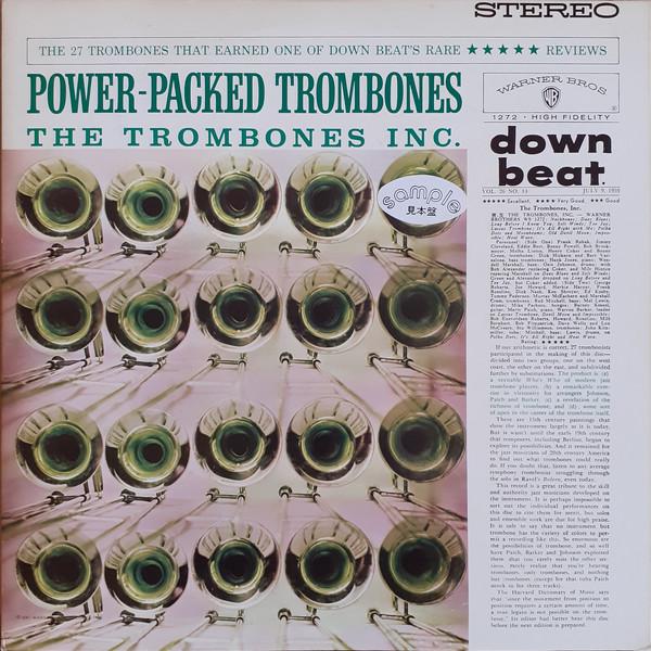 Виниловая пластинка РАЗЛИЧНЫЕ Trombones Inc P7540W WARNER BROS Япония Obi Джаз Б/у