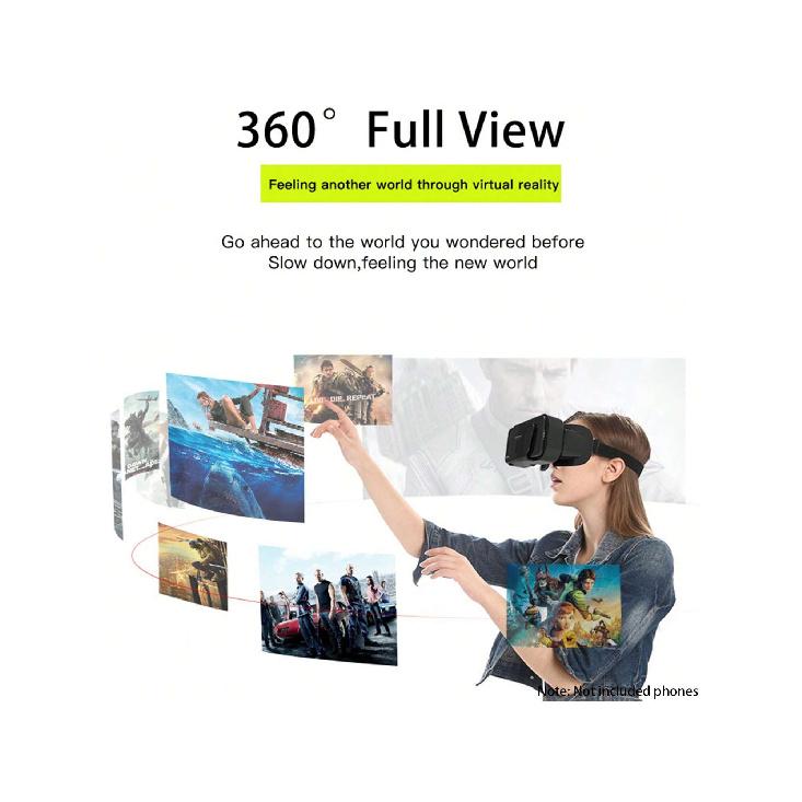 Виртуальная реальность VR гарнитура 3D очки гарнитура шлемы VR очки для ТВ, универсальные регулируемые легкие VR очки совместимые с фильмами и видеоиграми