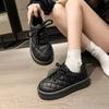 Autumn Winter Plush Warm Women's Cotton Shoes New Breathable Thick Sole Anti Slip Women's Vulcanized Shoes Sneakers