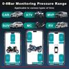 TPMS система контроля давления в шинах беспроводной Bluetooth 5.0 датчик шин автомобиля мотоцикл автомобиль мобильный телефон дисплей для Android IOS