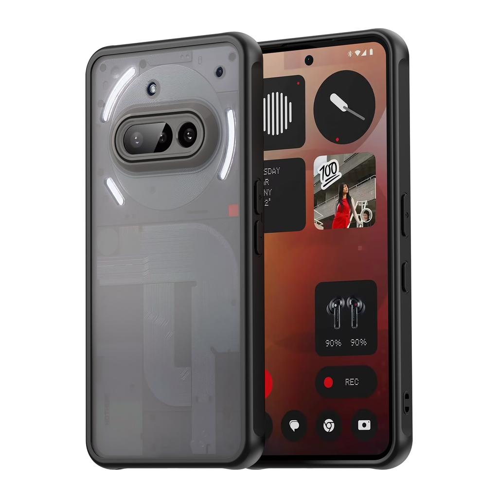 Чехол против отпечатков пальцев для Nothing Phone 3A Pro Phone3a Ударопрочный Жесткая Защита Аксессуары для Мобильных Телефонов Чехлы