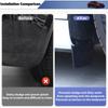 Futhope 4PCS TPE брызговики для Tesla Model 3 Model Y ~2023 брызговики противоскользящие сменные брызговики крыло