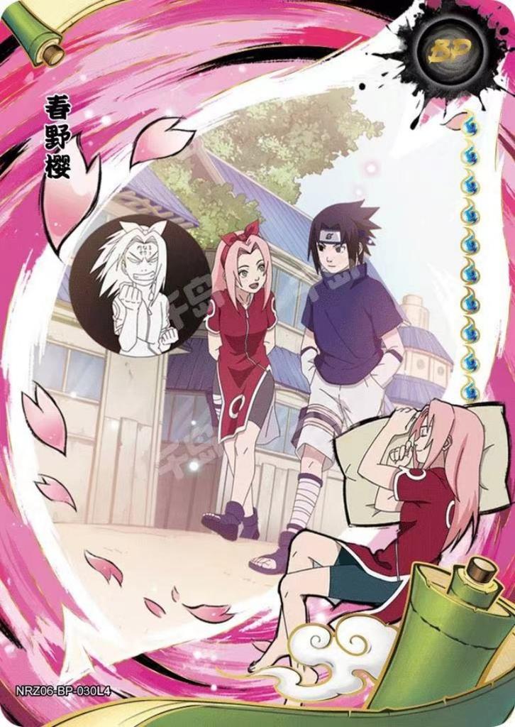 Оригинальная серия карт Kayou Naruto BP 1-34 Цунаде Наруто Намикадзе Минато Хьюга Хината Редкие Аниме Коллекционные Карты Подарки Игрушки