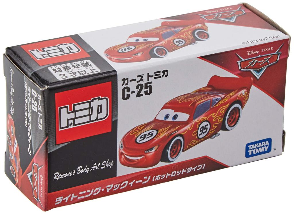 Disney Cars Tomica Молния Маккуин Rod C-25 (Горячий тип)