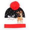 Men's and Women's Fleece-Lined Winter Knit Hat - Warm Brimless Christmas Set