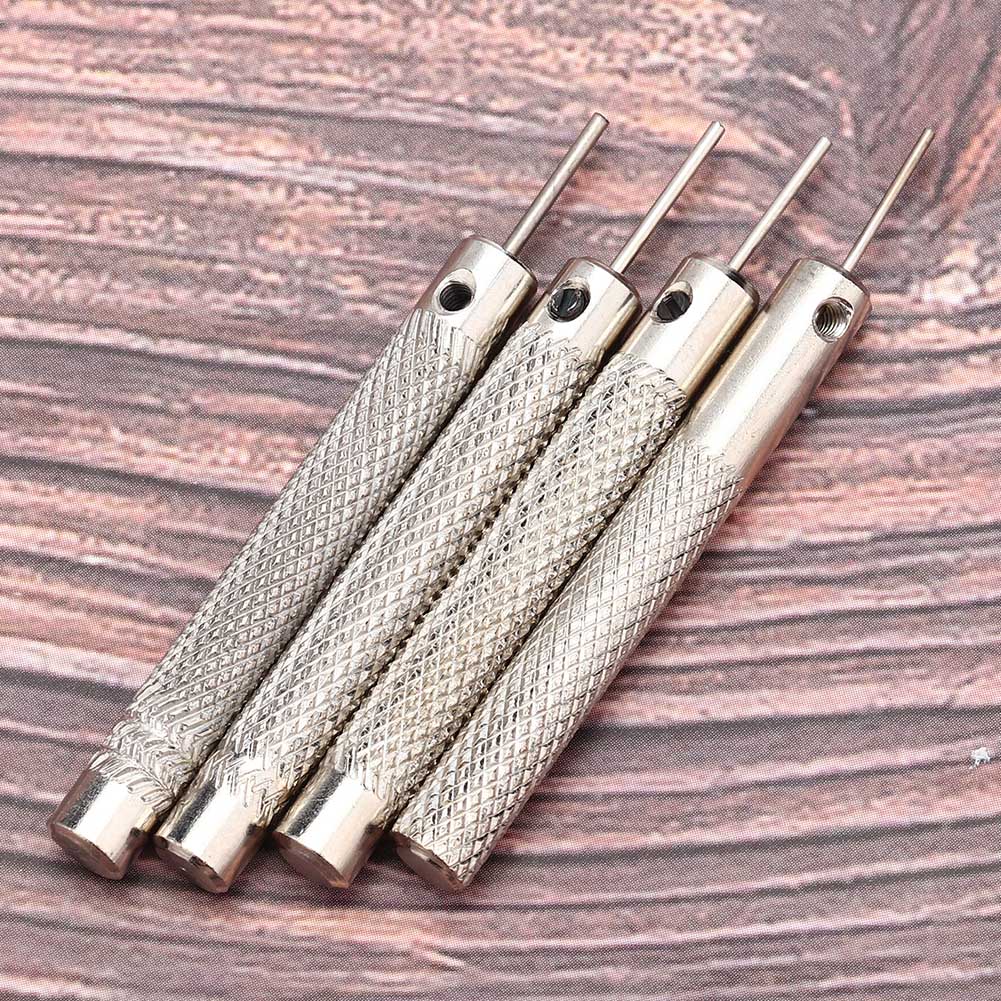 4pcs/Set Watchband Strap Link Pin Spring Bar Remover Watch Repairing Accessory Tool
