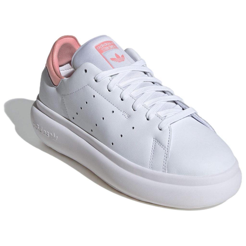 Adidas Stan Smith Platform White Semi Pink Spark Женские кроссовки Обувь-Белый IF7013