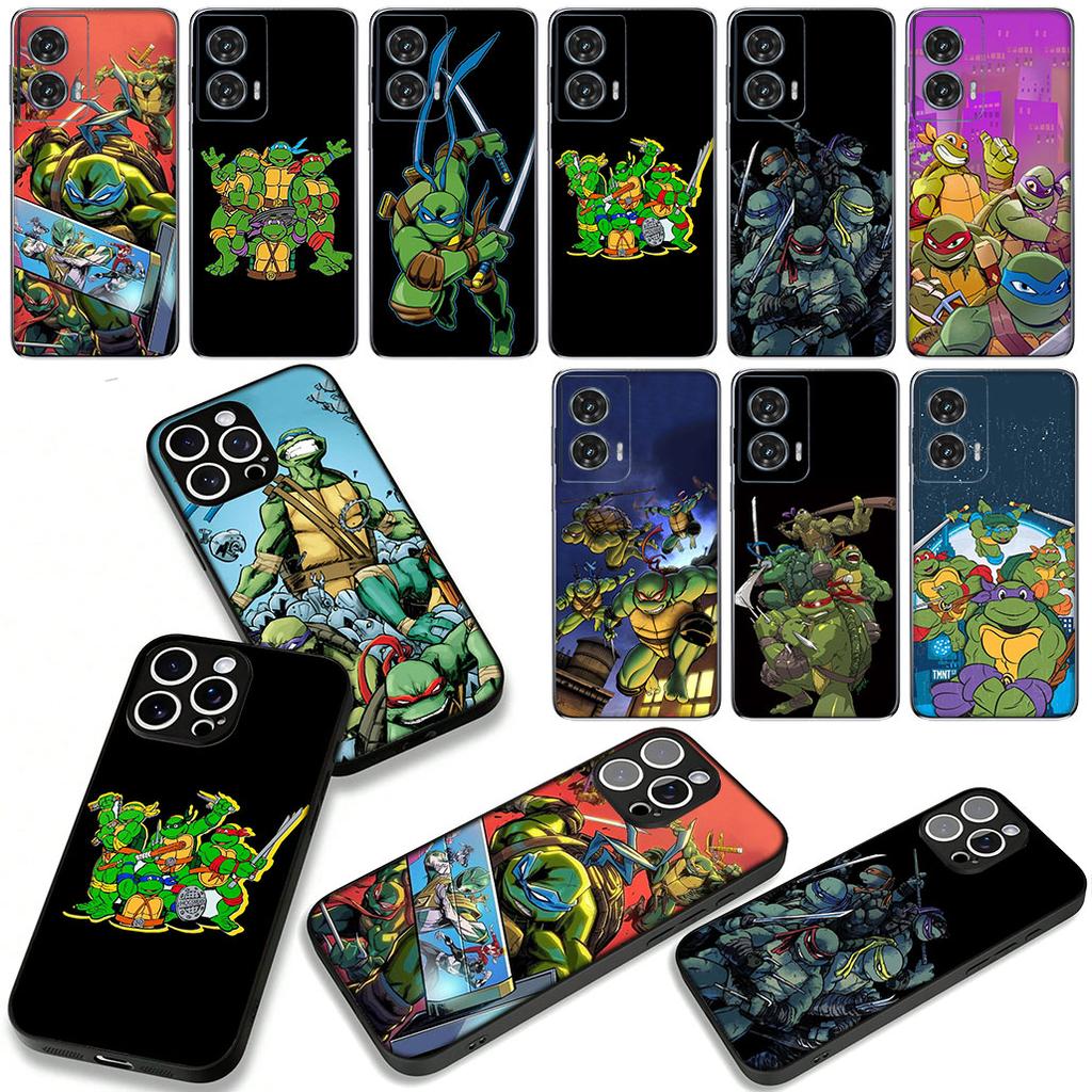 Ninjas-Anime-T-Turtles Case for Motorola Moto G04 G13 G14 g45 G22 G23 G20 G32 G34 G35 G64 G82 G84 G53 G60 G72 E14 E15 E13