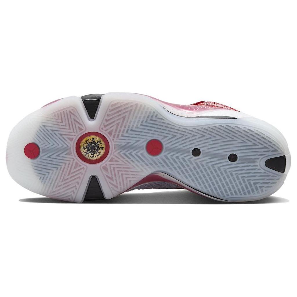 Мужские кроссовки Air Jordan 38 Celebration красный белый черный DZ3356-100