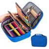 Stationeries Large Capacity 72 Holes Zipper Pencil Case Pen Bag Stationery Storage Pouch