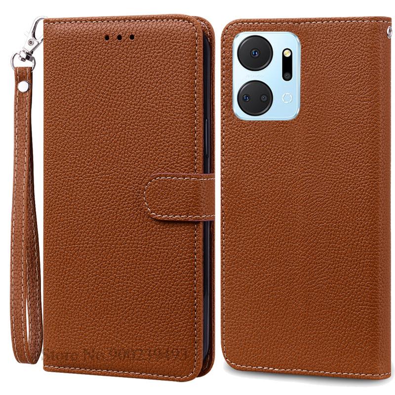 Чехол для Honor X7A Чехол для Huawei Honor X7A Силиконовый кожаный чехол-кошелек Чехол для телефона Honor X7A Coque Fundas Shell