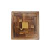 15.24 Cm Wood Puzzle 3D Puzzle Wood, Brain Teaser Puzzles for Adults Wooden Toys and 3D Brain Teasers Educational Games Square Shape