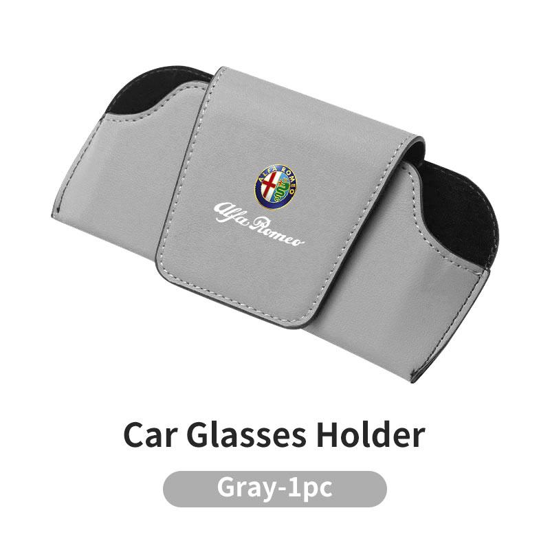 Car Stickers For Alfa Romeo Car Sun Visor Sunglasses Box Storage Case Protective Cover For Alfa Romeo 159 Giulietta 156 147 Giul