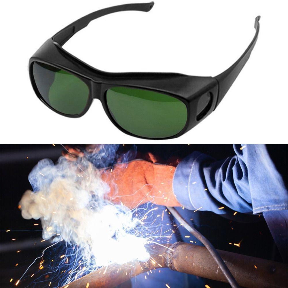 Dark Green Lens Welding Goggles Ultra Light Working Safety Glasses Tool Welder Glasses