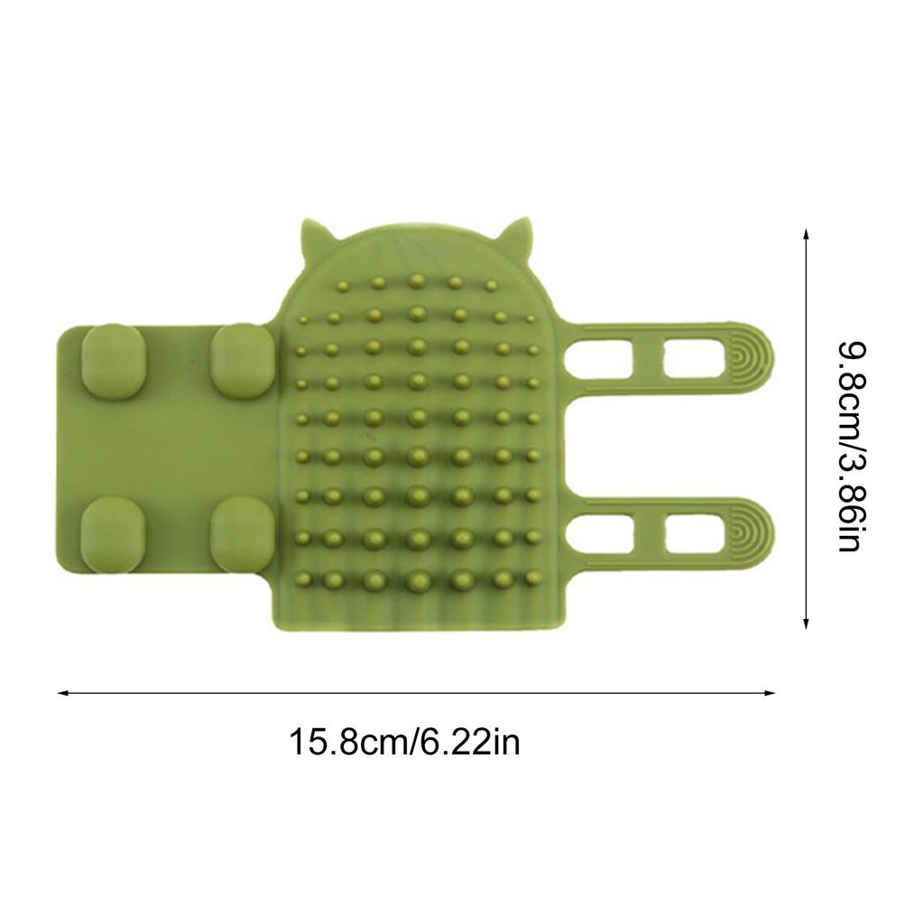 Массажная расческа для кошек, щетка для домашних животных, угловая щетка для удаления шерсти у кошек, щетка Beauty Clean Corner, съемная щетка для ухода за домашними животными