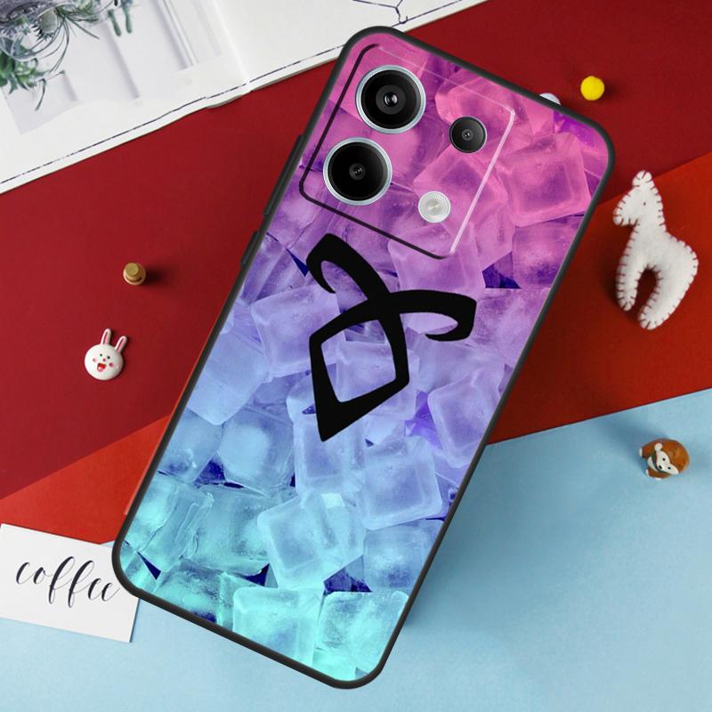 Чехол Shadowhunters с ангельской руной для Xiaomi Redmi Note 12 11 10 9 8 13 Pro Plus 12S 11S 10S 9S 10A 9C 10C 12C 13C