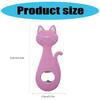 Convenient Magnetic Beer Opener Cats Design Scratch Proof Front 50g Functional Bottle Caps Remover For Indoors Outdoor