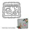 Music Note Guitar Frame Cutting Dies Metal Stencil DIY Scrapbooking Album Paper Card Embossing Craft Art Lace Rattan