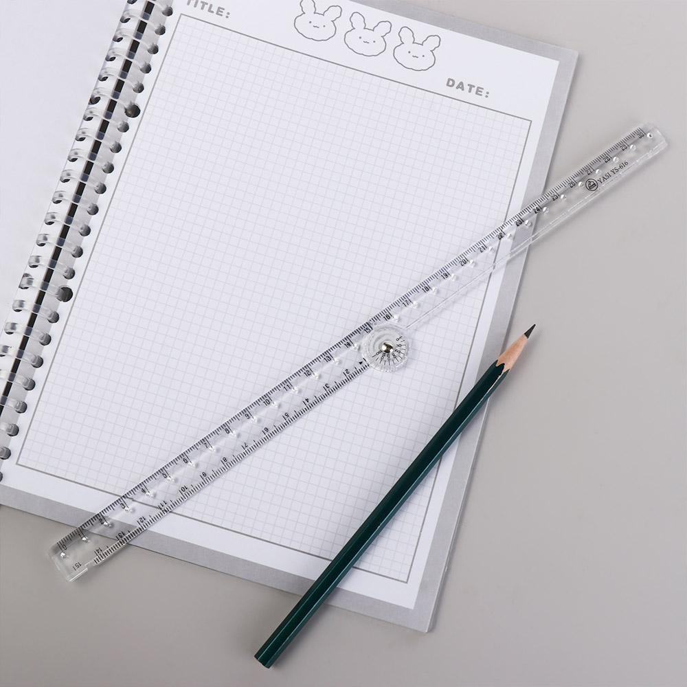 Линейка для измерения углов Линейка для измерения геометрии Прозрачная складная линейка Линейка для проектирования и черчения