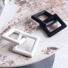 Ins Style Creative Square Ring Ornaments B&B Clothing Store Hotel High-end Sense Art Home Solid Wood Decorations